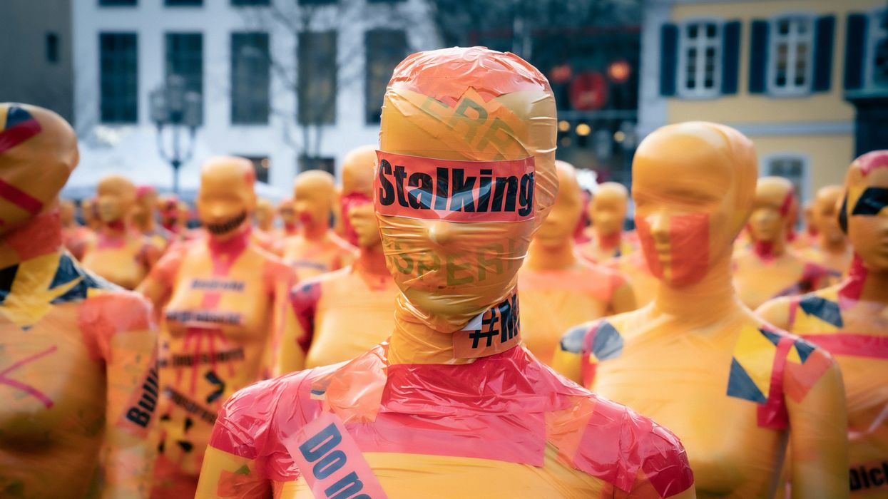 art installation for prevention of domestic violence