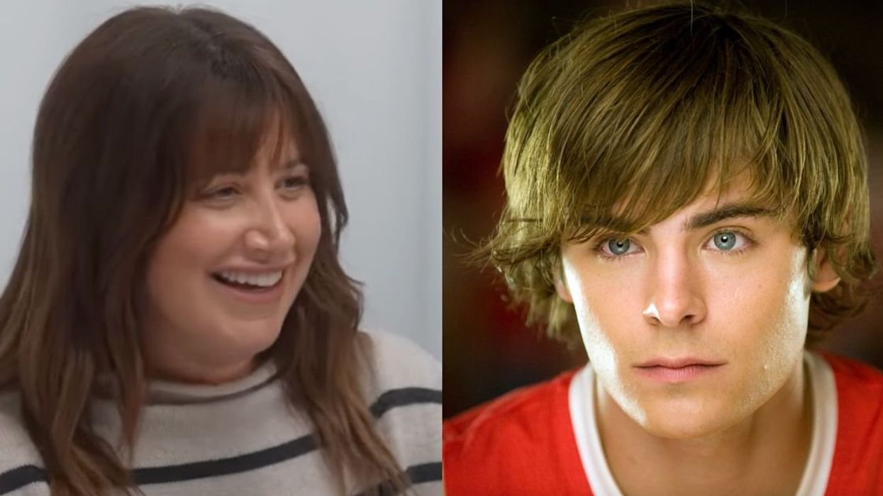 Ashley Tisdale; Zac Effron from 'High School Musical'