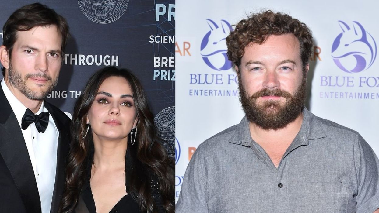 Ashton Kutcher and Mila Kunis; Danny Masterson