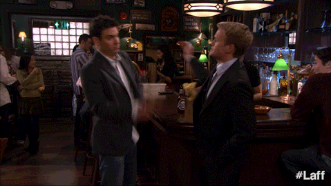 bar fight GIF