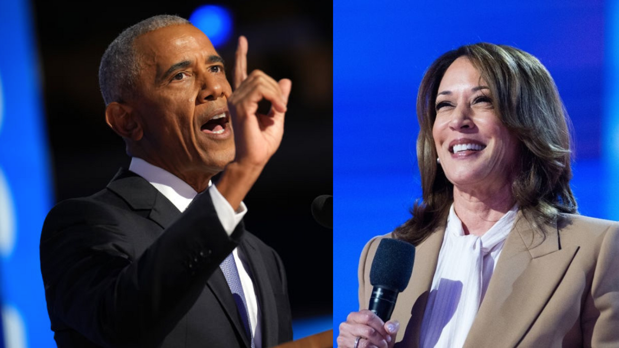 Barack Obama; Kamala Harris