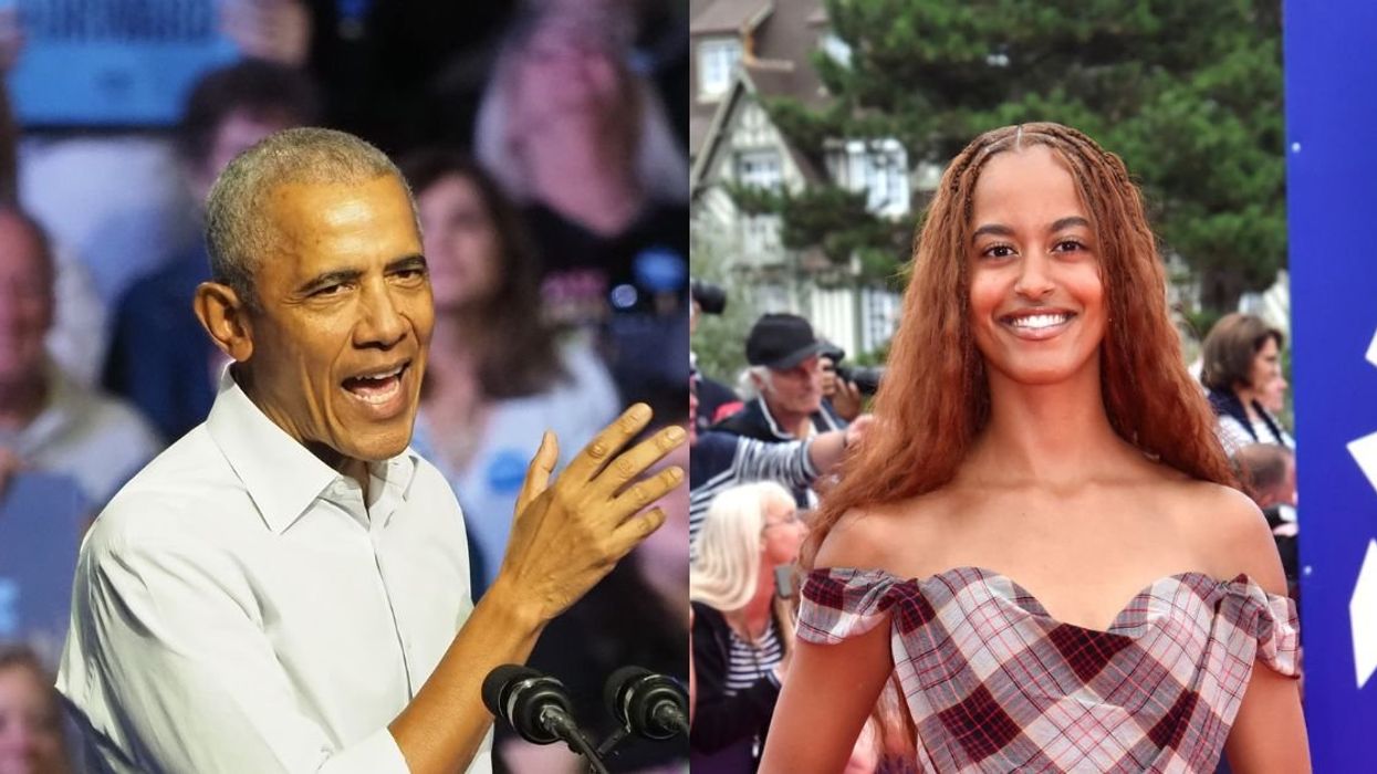 Barack Obama; Malia Obama