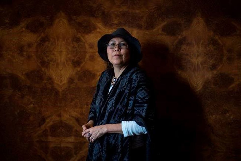 Beaverhouse First Nation Chief Marcia Brown Martel, lead plaintiff in an Ontario class-action Sixties Scoop suit, taken from her home community north of North Bay, Ont., in 1967 at four years old. She spent years in foster care, losing her first language and cultural identity.