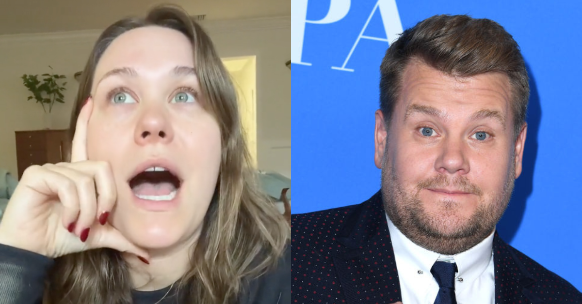 Becky Habersberger; James Corden