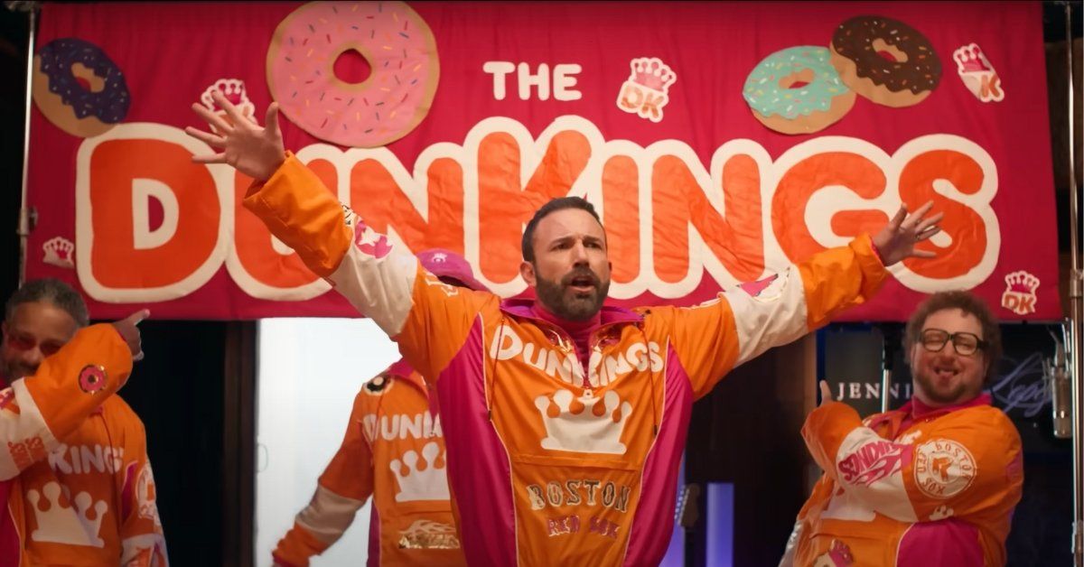 Ben Affleck in Dunkin' Donuts ad
