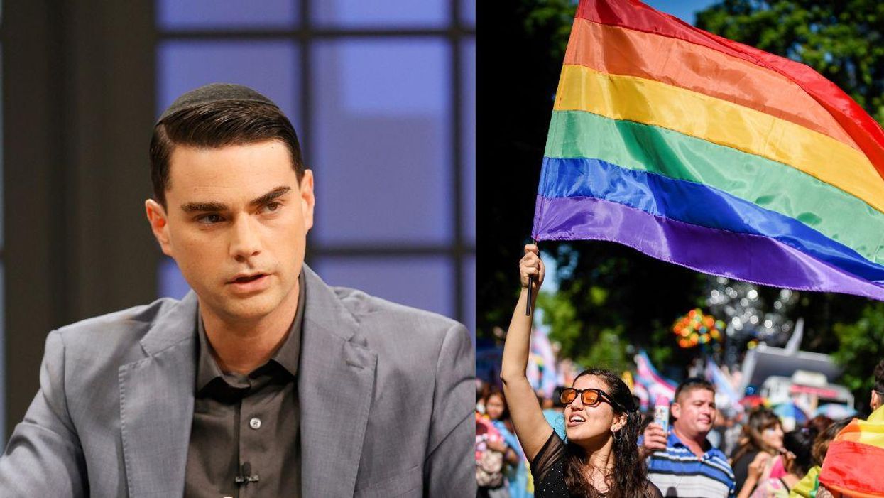 Ben Shapiro; Rainbow flag