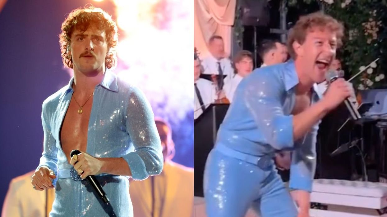 Benson Boone; Mark Zuckerberg