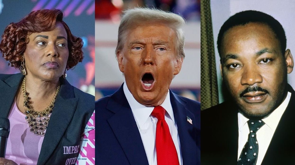 Bernice King; Donald Trump; Martin Luther King Jr.