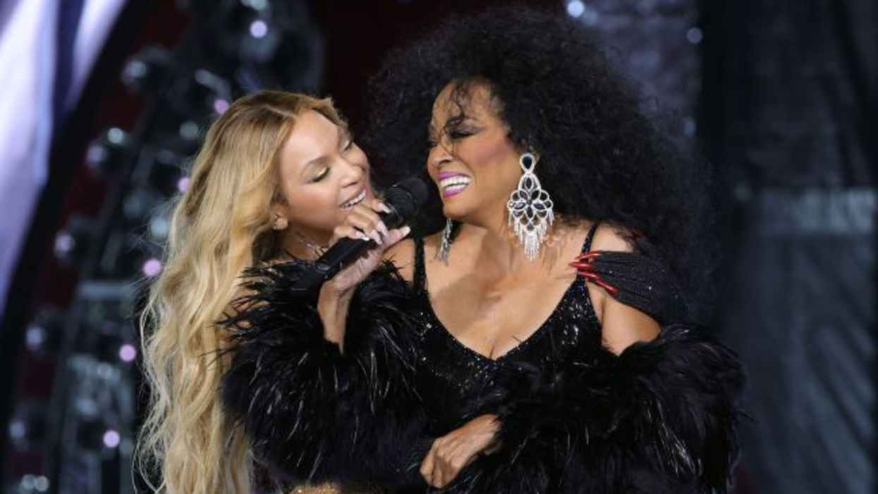 Beyoncé and Diana Ross
