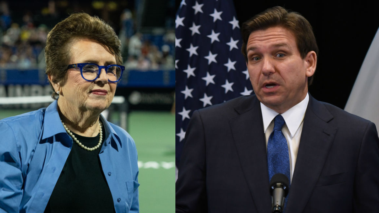 Billie Jean King; Ron DeSantis