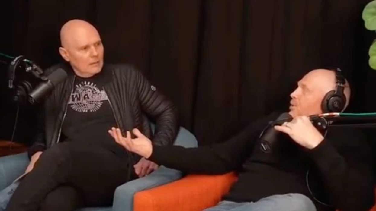 Billy Corgan and Bill Burr