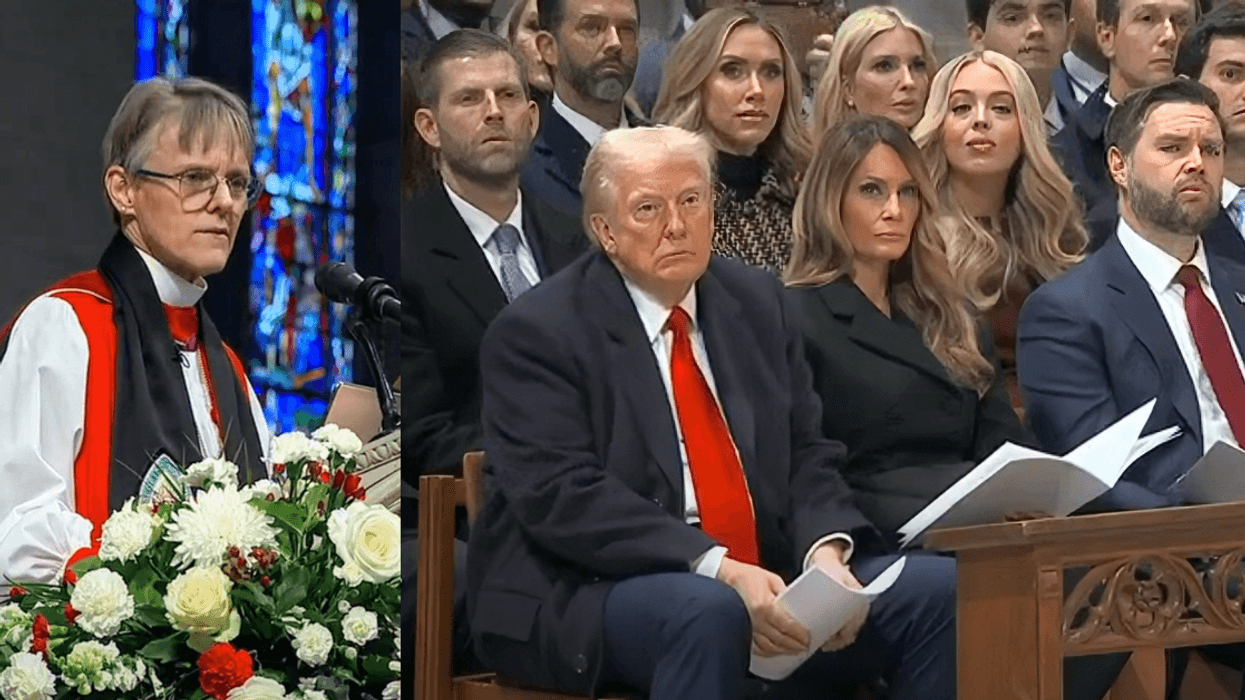Bishop Mariann Edgar Budde; Trump family and JD Vance