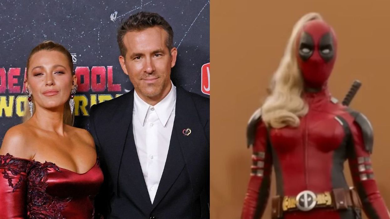 Blake Lively & Ryan Reynolds; Lady Deadpool