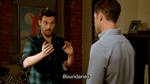 boundaries GIF by New Girl