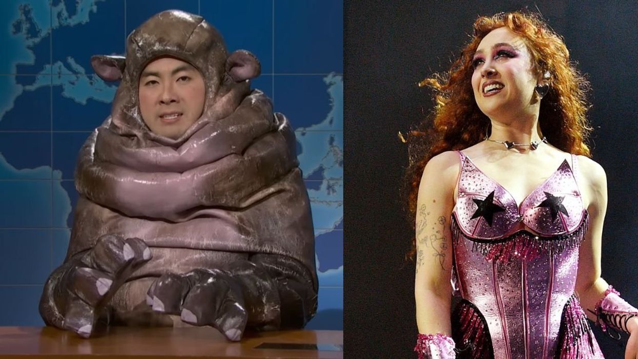 Bowen Yang as 'Moo Deng'; Chappell Roan