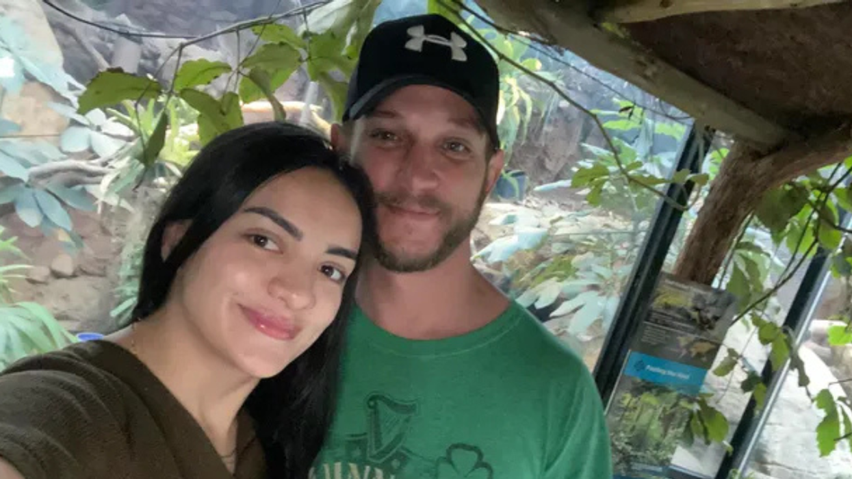 Bradley Bartell and Camila Muñoz