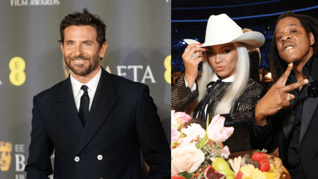 Bradley Cooper; Beyoncé and Jay-Z