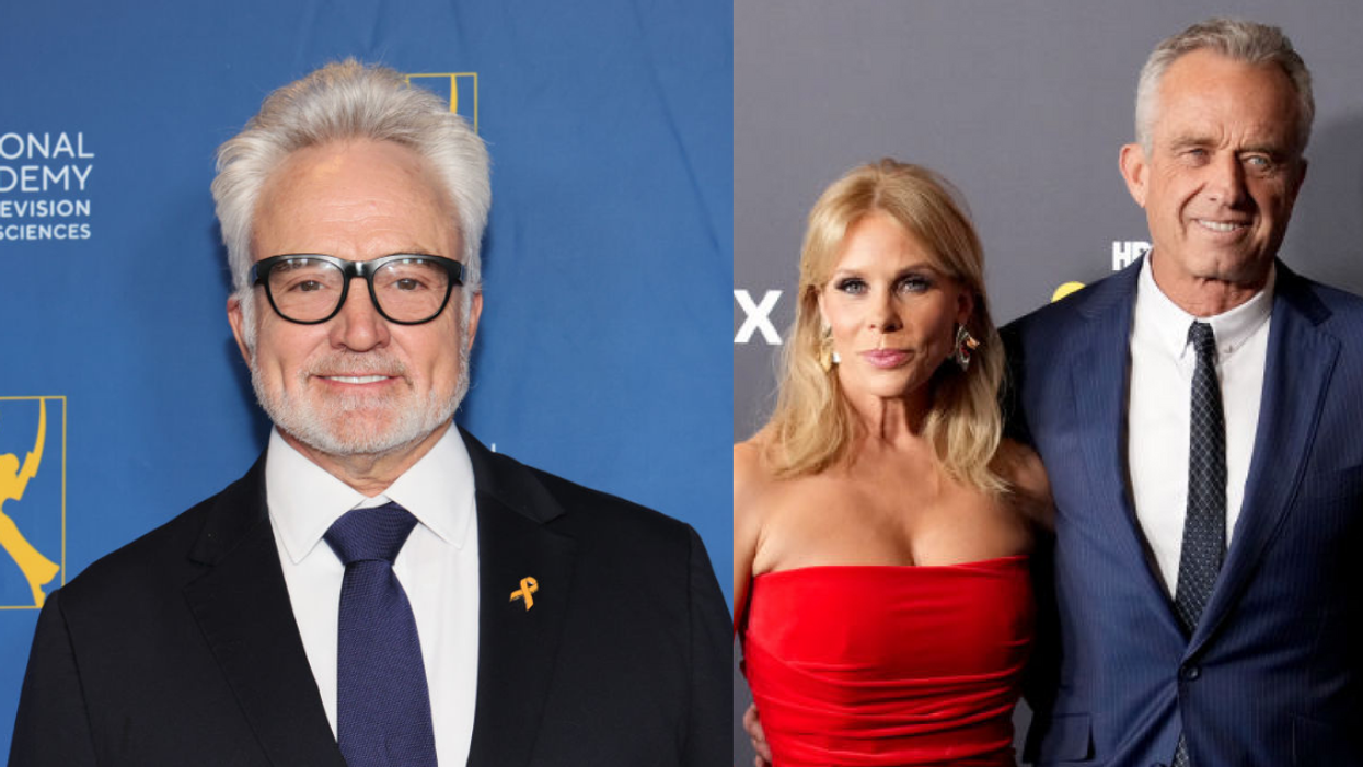 Bradley Whitford; Cheryl Hines and Robert F. Kennedy Jr.