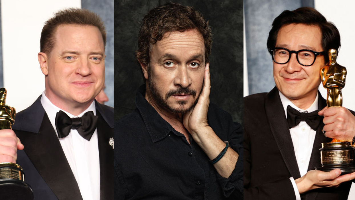 Brendan Fraser; Pauly Shore; Ke Huy Quan