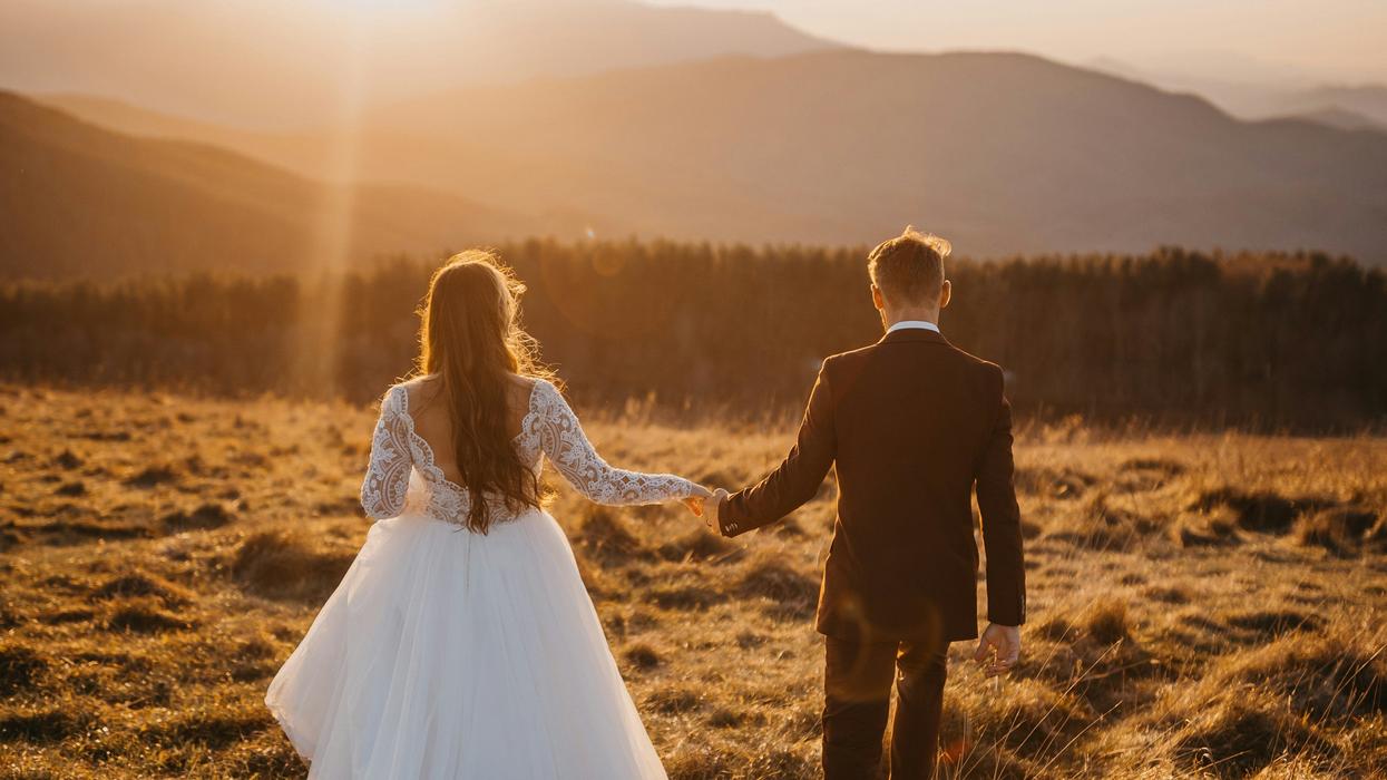 Bride and groom