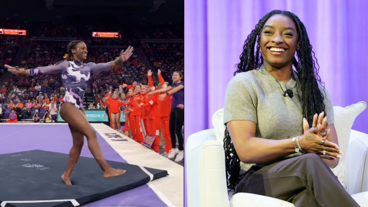 Brie Clark; Simone Biles