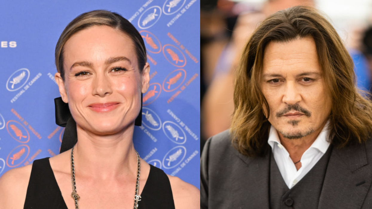Brie Larson; Johhny Depp