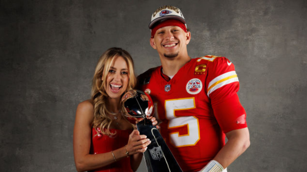 Brittany Mahomes and Patrick Mahomes