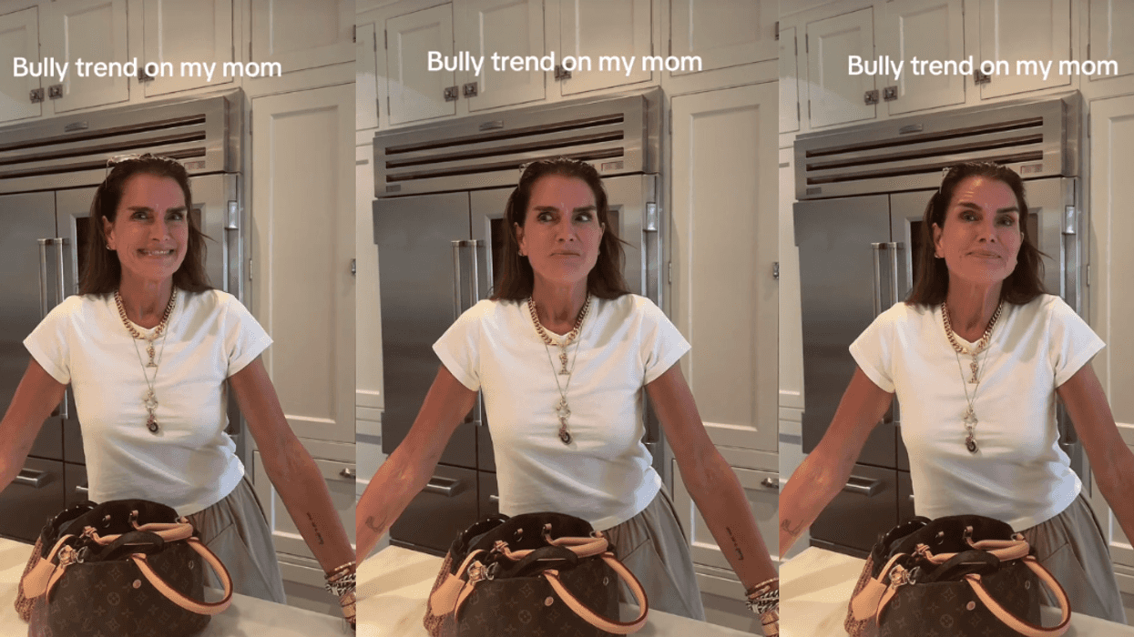 Brooke Shields on @grier_henchy's TikTok