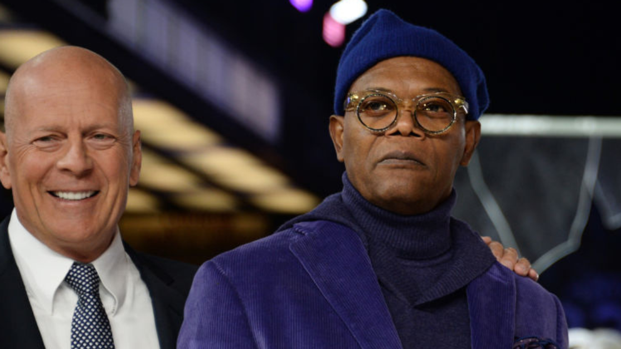 Bruce Willis and Samuel L. Jackson