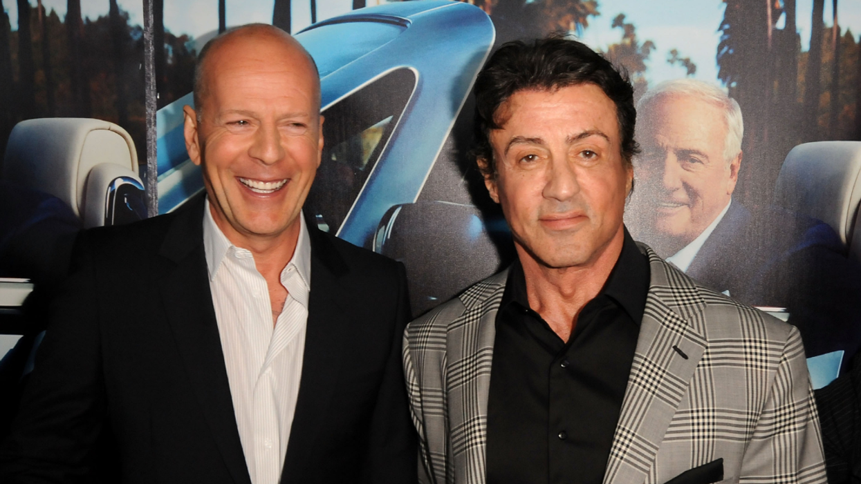 Bruce Willis and Sylvester Stallone8⁸888888888888 8888i>i7i7i7i