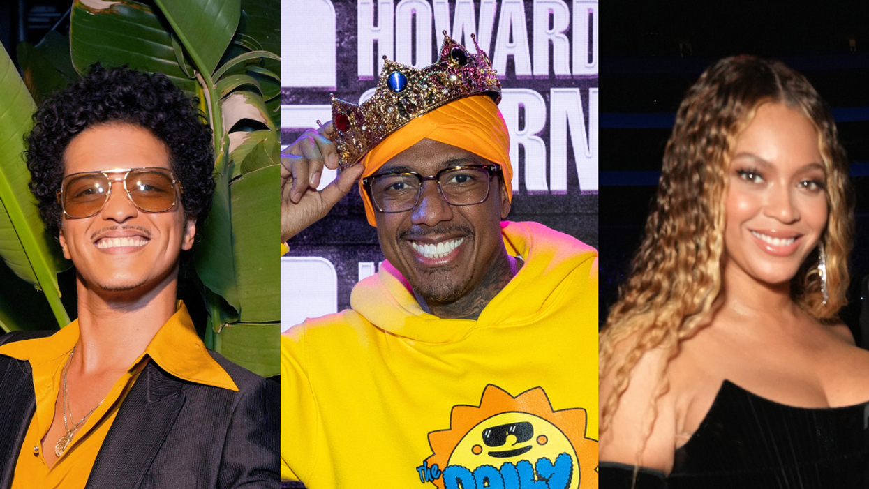 Bruno Mars; Nick Cannon; Beyoncé Knowles Carter