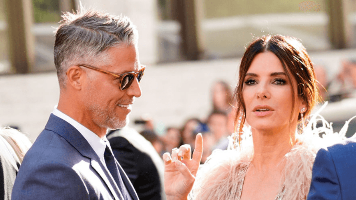 Bryan Randall and Sandra Bullock