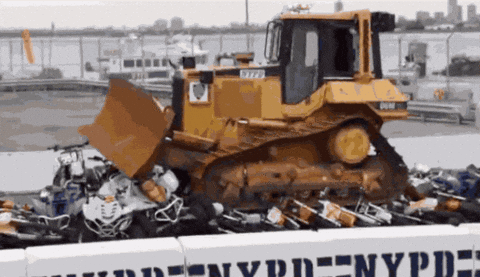 bulldozer GIF