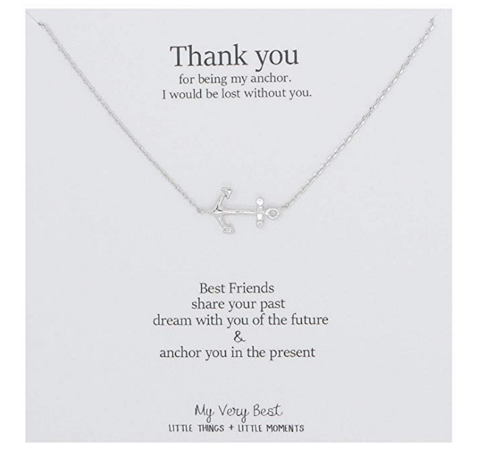 Buy the My Very Best Sideways Anchor Necklace on Amazon
