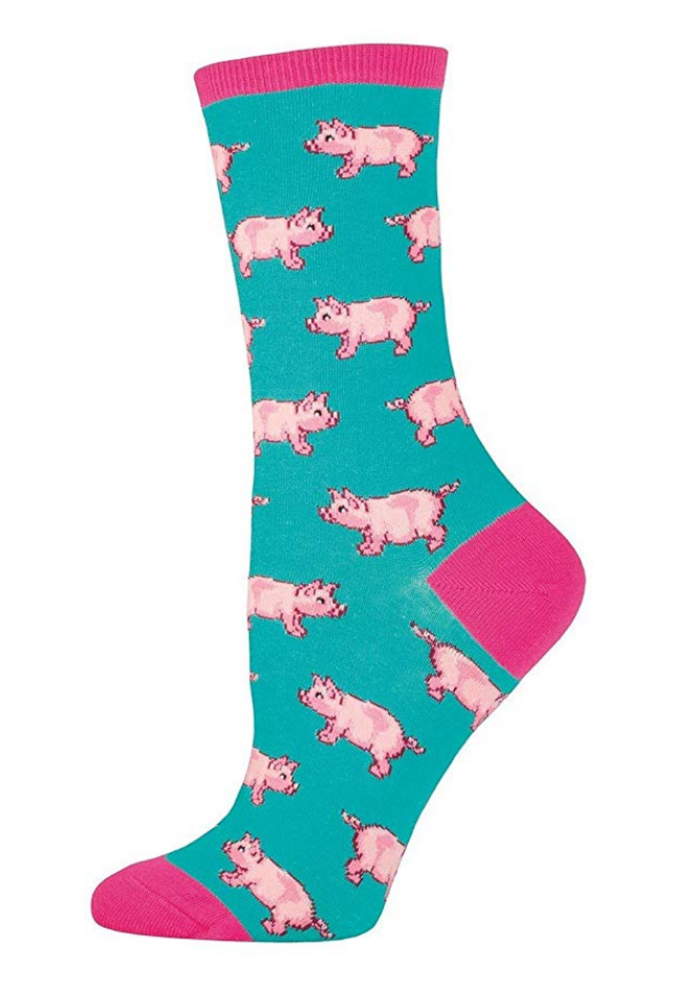 Buy the Socksmith This Little Piggy Women's Novelty Sock on Amazon