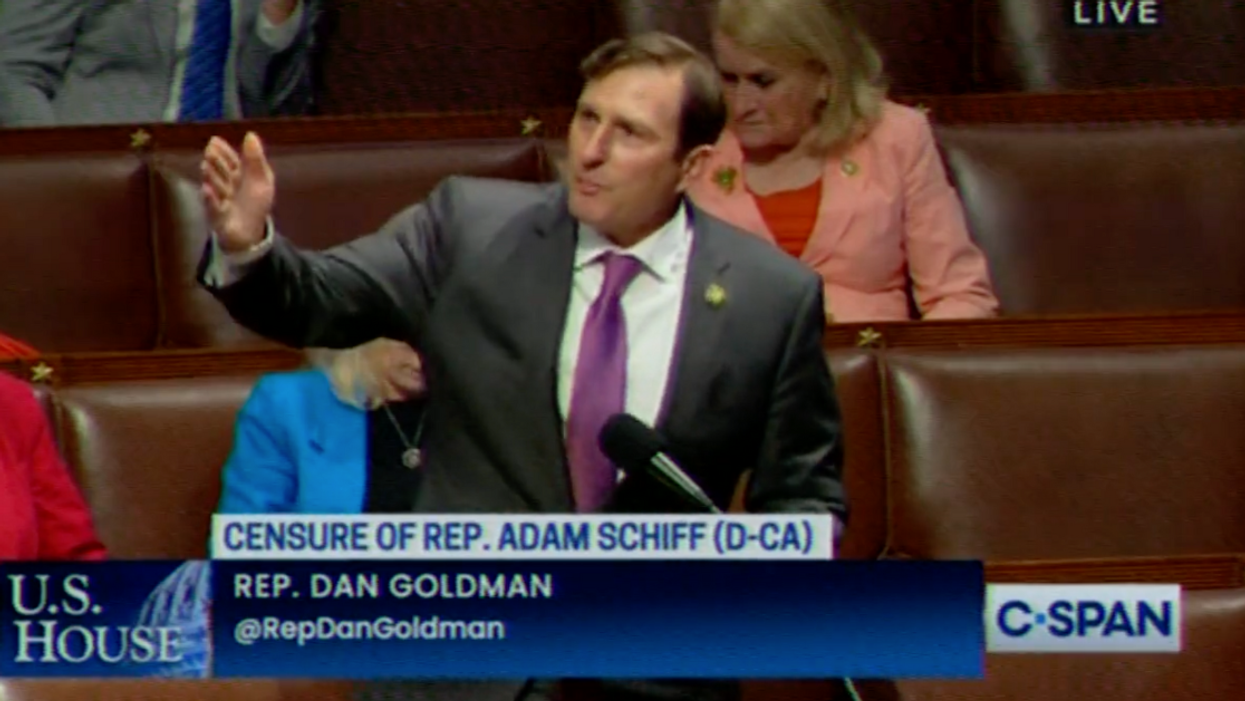 C-SPAN screenshot of Dan Goldman