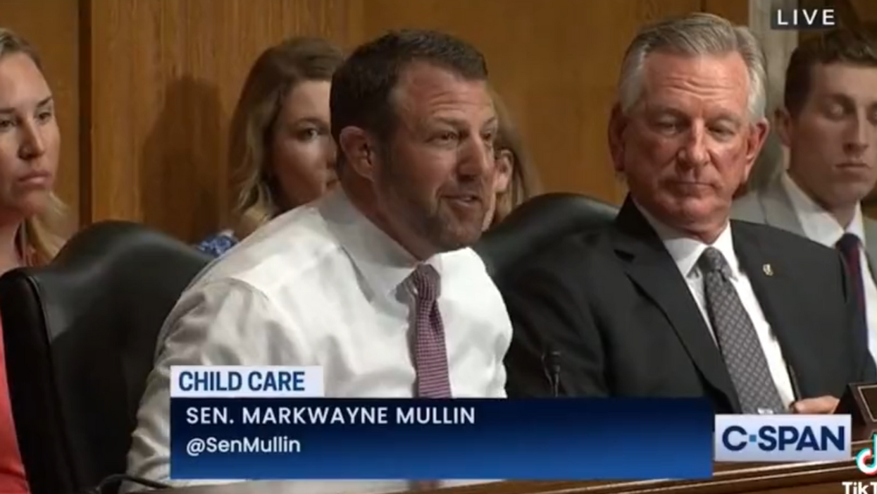 C-SPAN screenshot of Markwayne Mullin