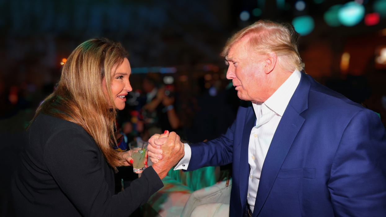 Caitlyn Jenner and Donald Trump