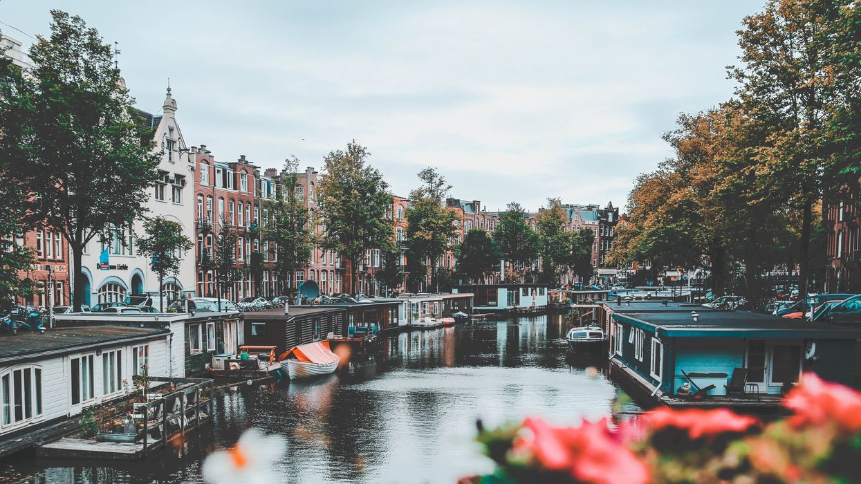 Canal in Amsterdam