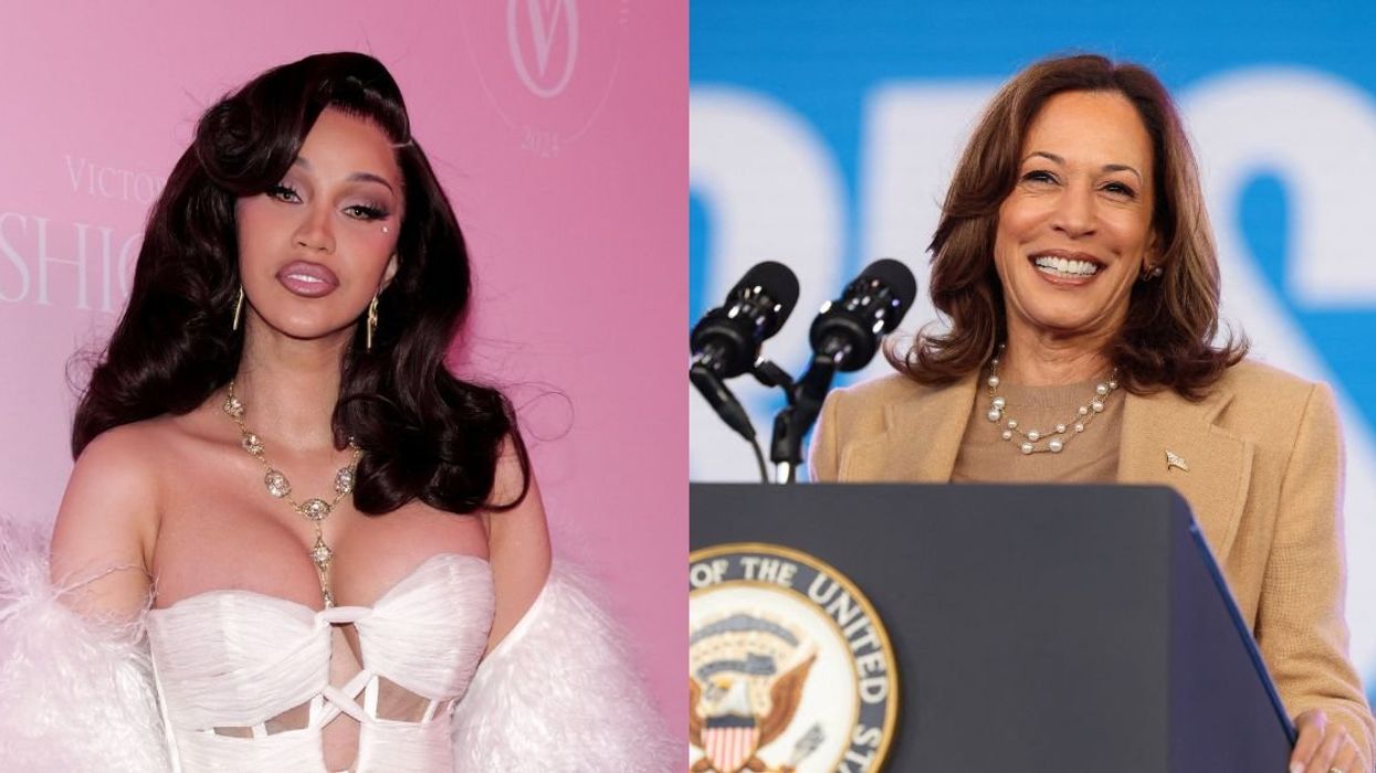 Cardi B; Kamala Harris