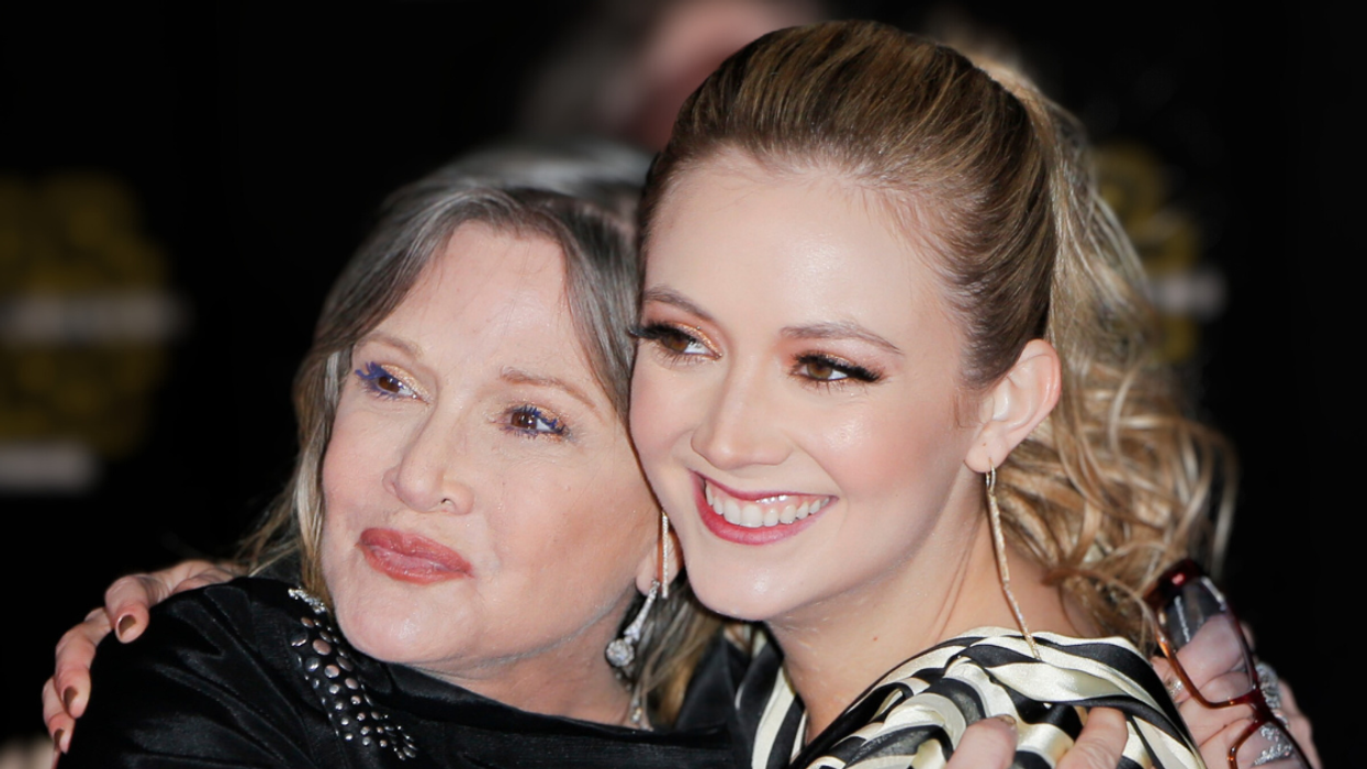 Carrie Fisher and Billie Lourd