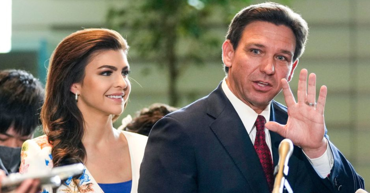 Casey DeSantis and Ron DeSantis