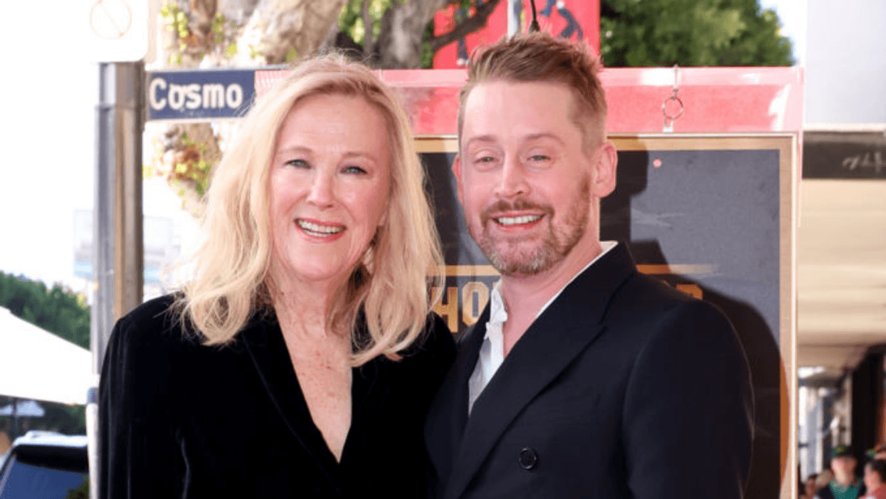 Catherine O'Hara and Macaulay Culkin