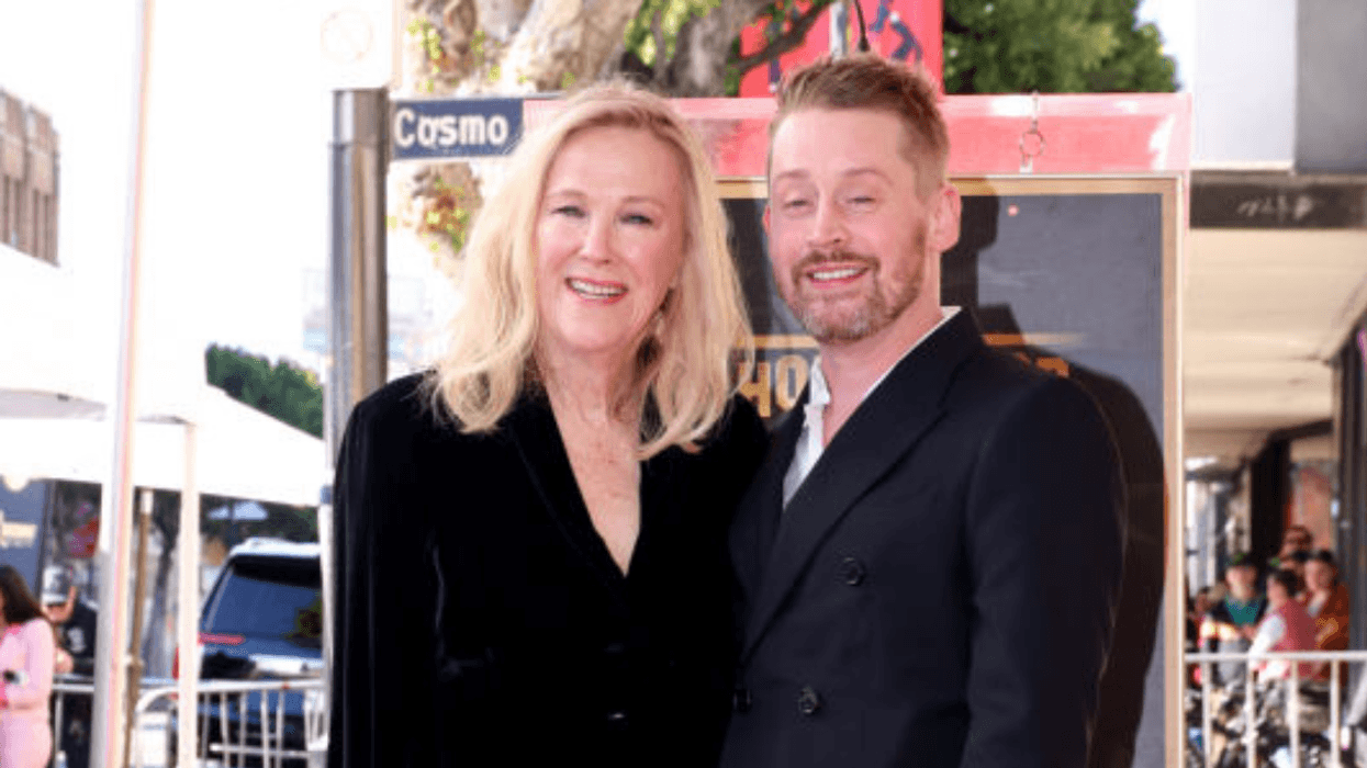 Catherine O'Hara and Macaulay Culkin