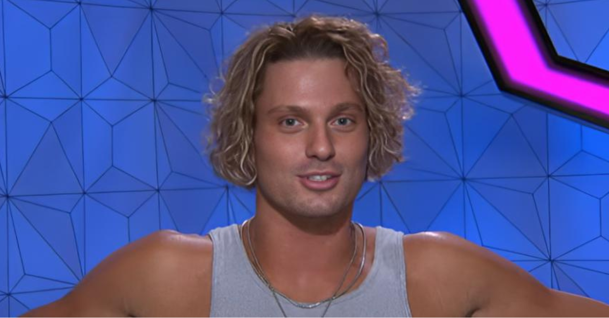 CBS screenshot of Matt Klotz on "Big Brother"