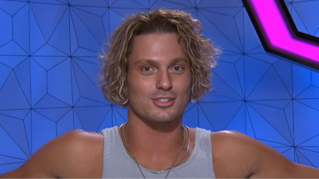 CBS screenshot of Matt Klotz on "Big Brother"