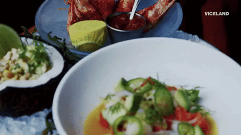 ceviche GIF by F*CK, THAT'S DELICIOUS