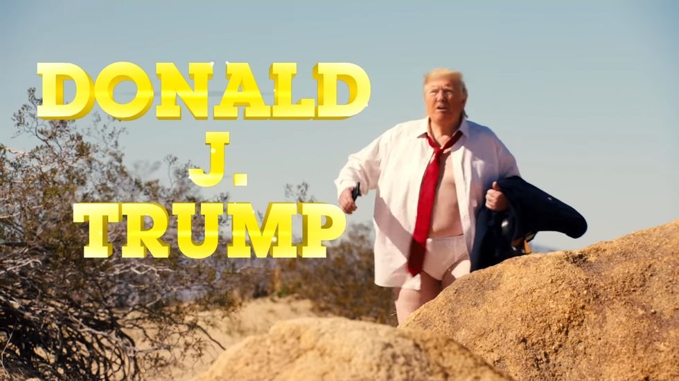 CGI of Donald Trump