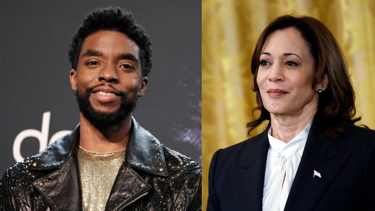 Chadwick Boseman; Kamala Harris