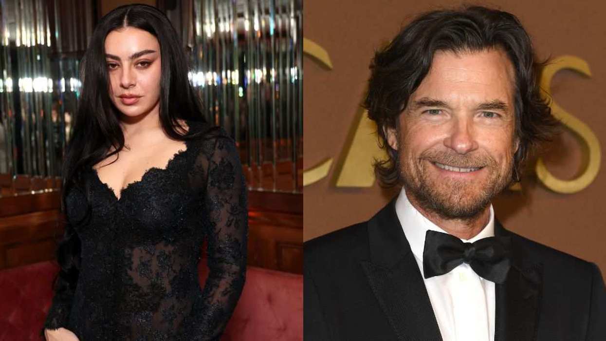 Charli XCX (left) and Jason Bateman (right) are pictured following their SmartLess podcast exchange about parenthood.
